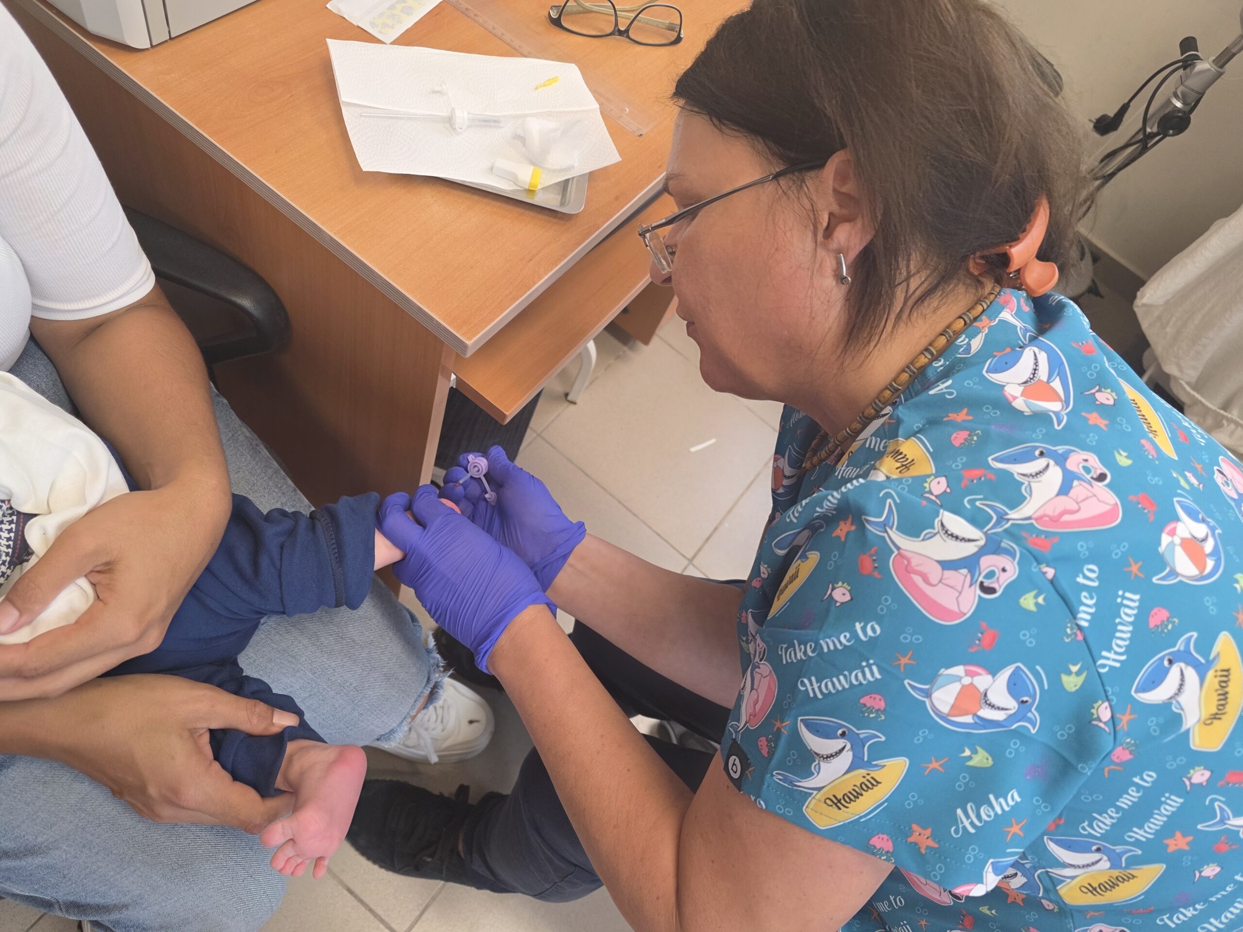 HESED launched free blood tests for children. The results: 20%  of them have anemia